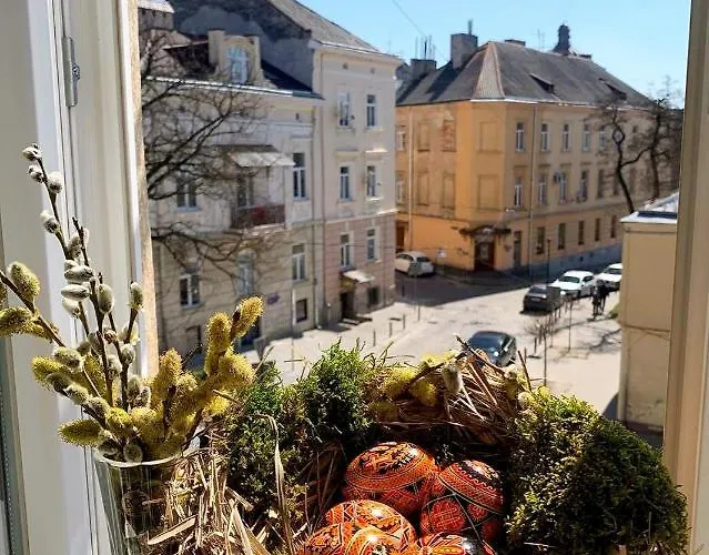 Homey On Vicheva Str. Leópolis